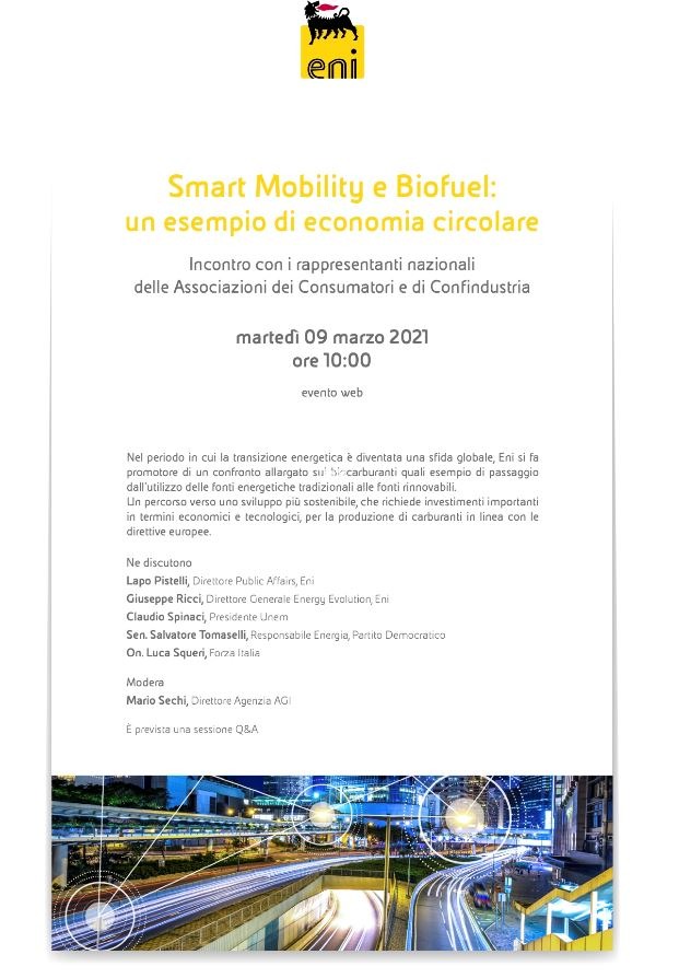 Smart Mobility e Biofuel: un esempio di economia circolare